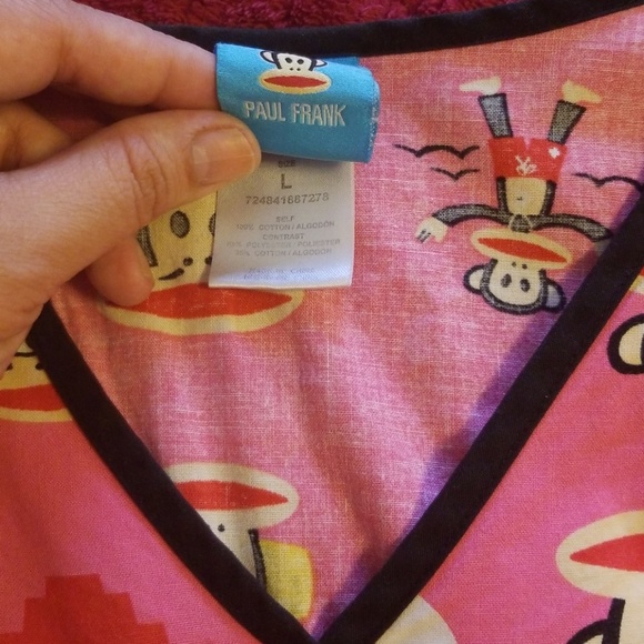 Paul Frank Scrub Tops - Picture 3 of 5